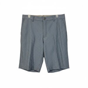 Adidas Men Blue Tech Ink Gingham Golf Shorts 34 Ultimate365 NWT Stretch